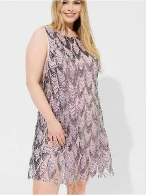 NWT torrid Sequin Embellished Dress